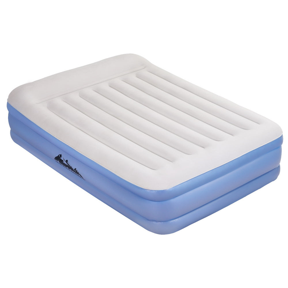 Weisshorn Air Mattress Queen Inflatable Bed 50cm Air bed-Outdoor Recreation &gt; Camping &gt; Inflatable Mattresses-PEROZ Accessories
