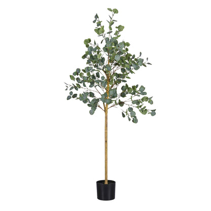 Artiss 180cm Artificial Eucalyptus Tree with Realistic Textured Leaves for Indoor Home Office Decor