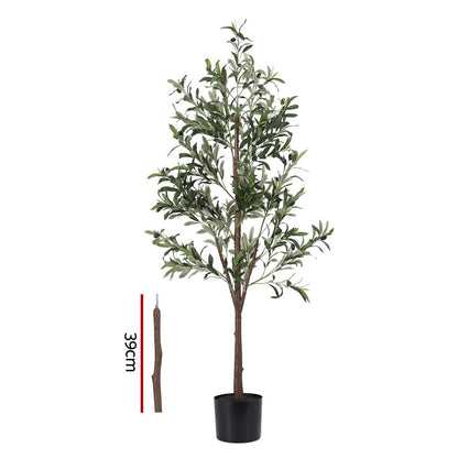 Artiss 180cm Artificial Olive Tree Faux Trees Indoor Decor Artificial Plants Lifelike Plant 1.8M-Home &amp; Garden &gt; Artificial Plants &gt; Artificial Trees-PEROZ Accessories