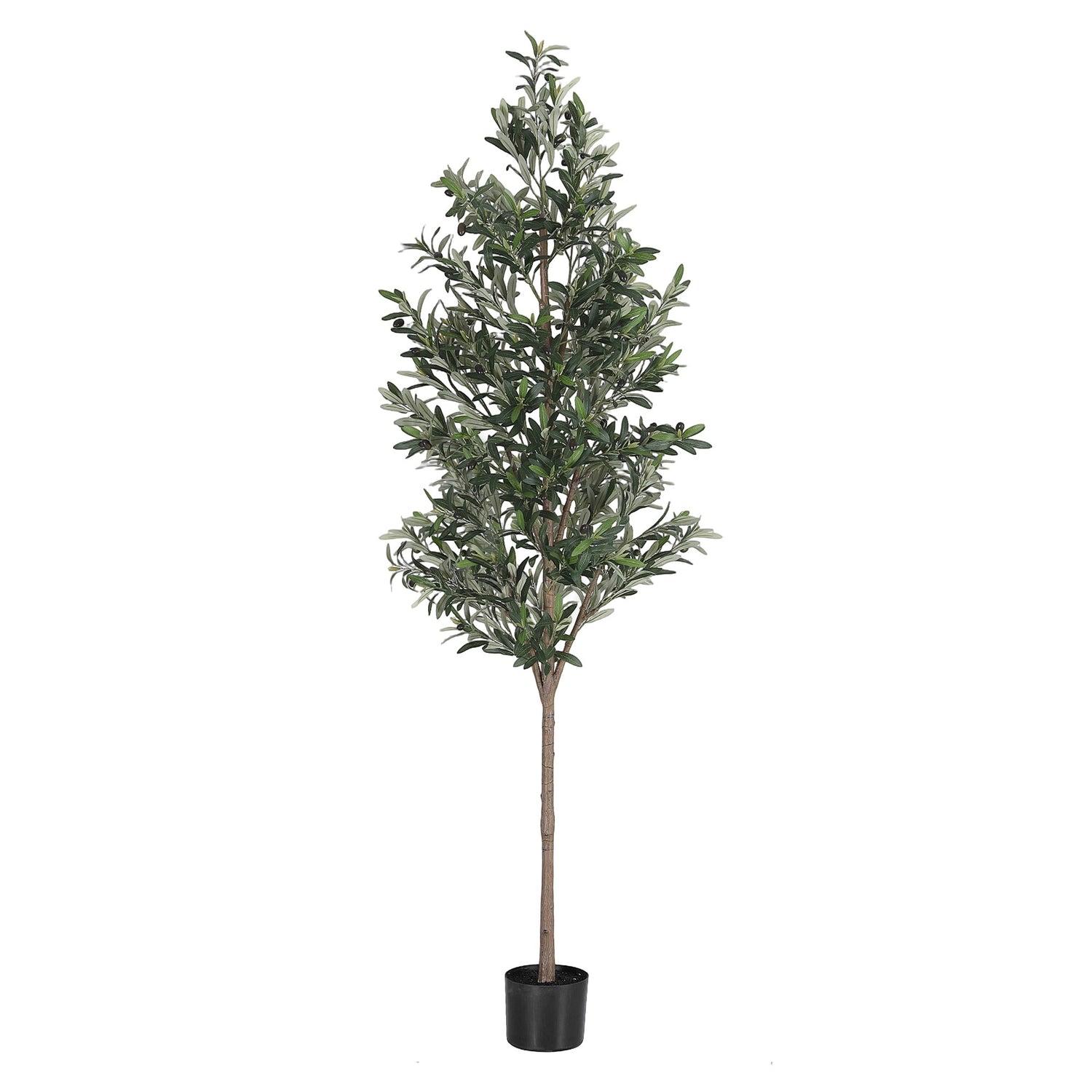 Artiss 210cm Artificial Olive Tree Faux Trees Indoor Decor Artificial Plants Lifelike Plant 2.1M-Home &amp; Garden > Artificial Plants > Artificial Trees-PEROZ Accessories