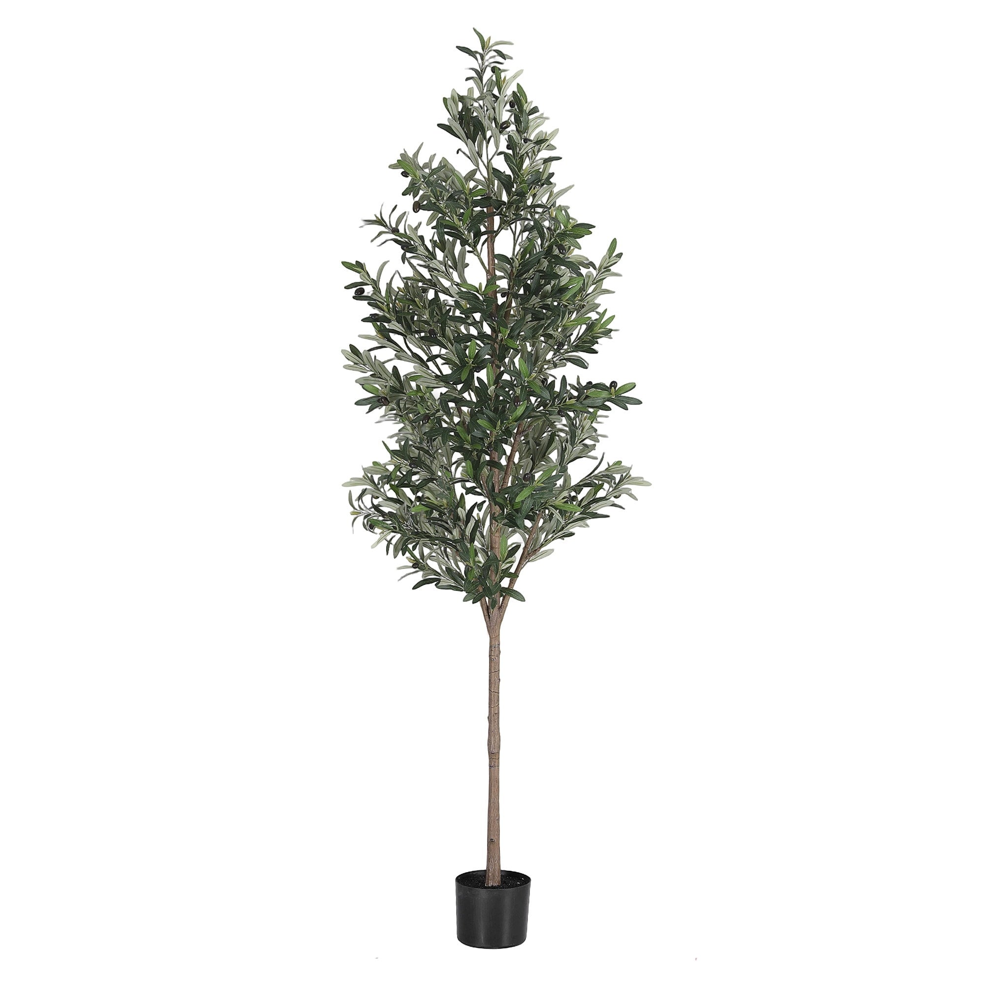 Artiss 210cm Artificial Olive Tree Faux Trees Indoor Decor Artificial Plants Lifelike Plant 2.1M-Home &amp; Garden > Artificial Plants > Artificial Trees-PEROZ Accessories