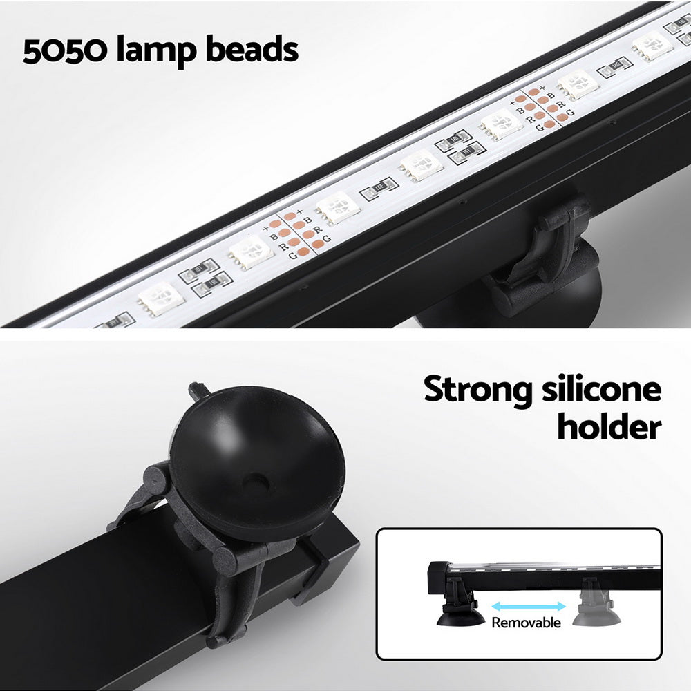 i.Pet Aquarium Light Submersible 52CM Air Bubble LED Light-Home &amp; Garden &gt; Fountains &gt; Fountain &amp; Ponds Accessories-PEROZ Accessories