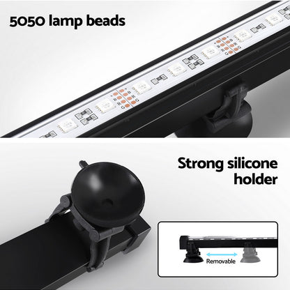 i.Pet Aquarium Light Submersible 52CM Air Bubble LED Light-Home &amp; Garden &gt; Fountains &gt; Fountain &amp; Ponds Accessories-PEROZ Accessories