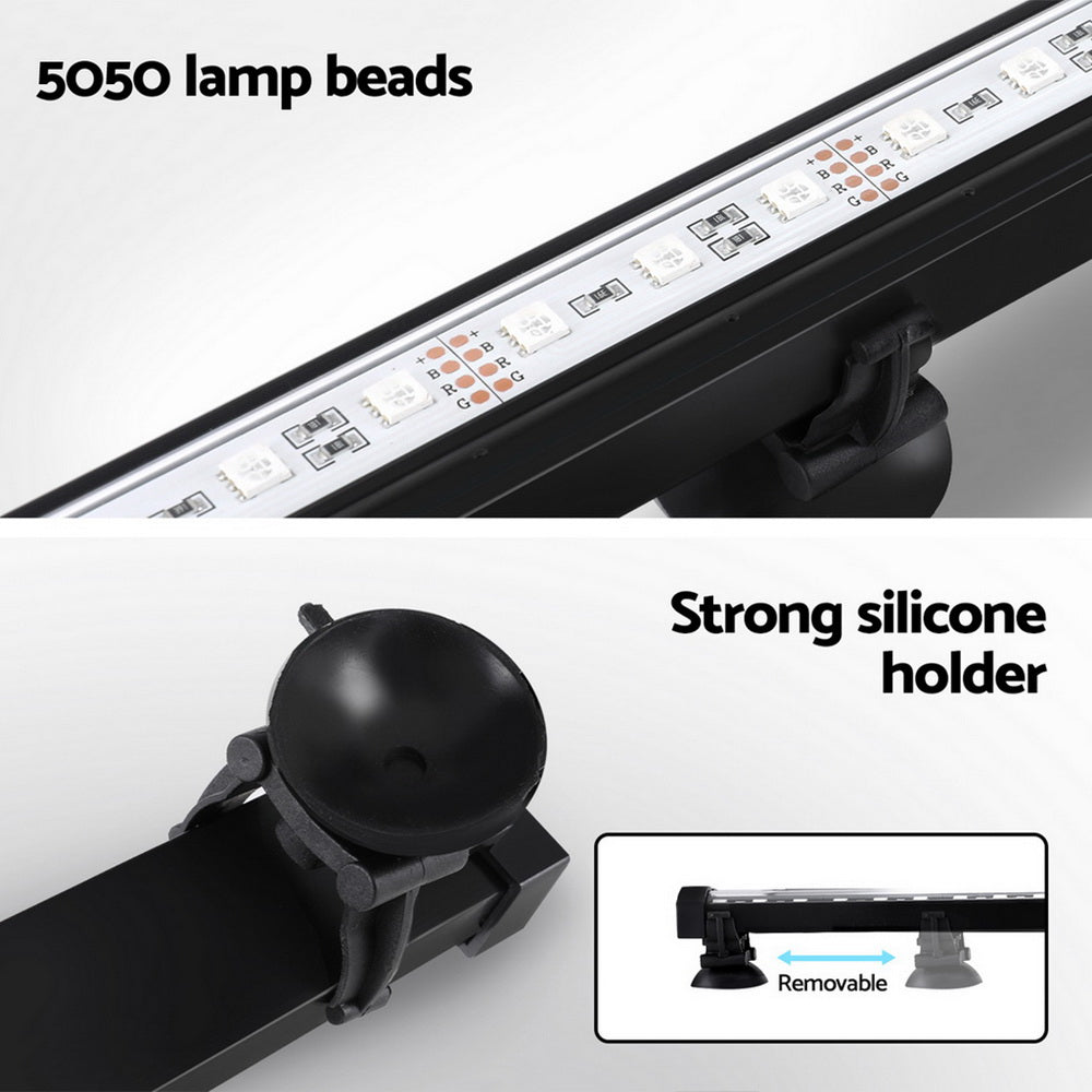 i.Pet Aquarium Light Submersible 67CM Air Bubble LED Light-Home &amp; Garden &gt; Fountains &gt; Fountain &amp; Ponds Accessories-PEROZ Accessories