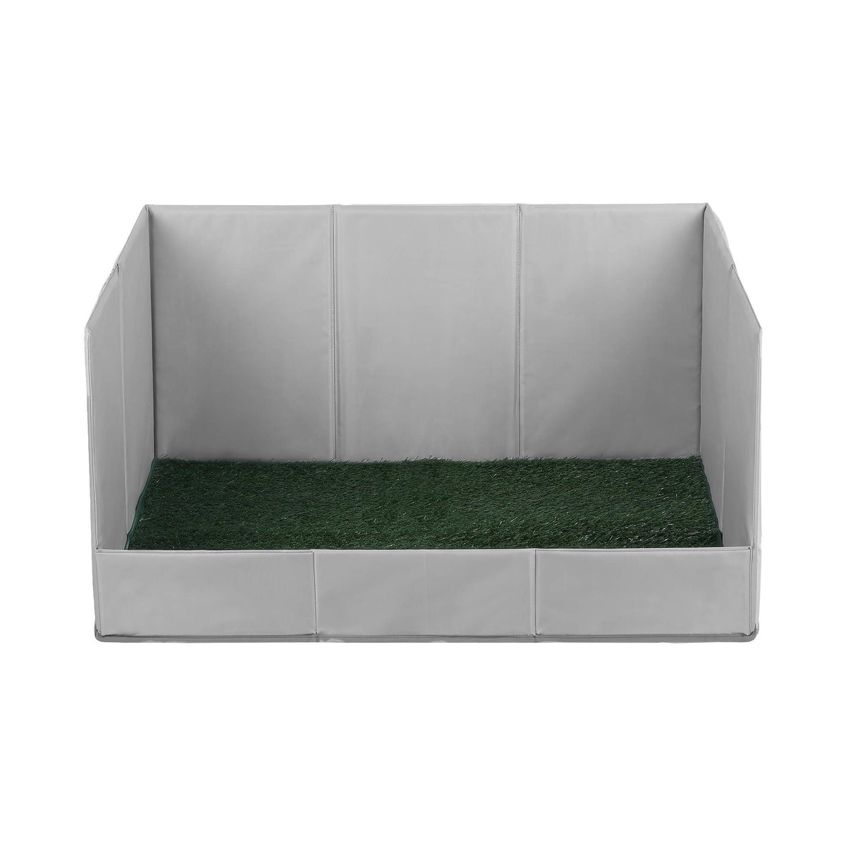 Prime Turf Foldable Dog Grass Potty Pad High Wall Tray for Apartment Balcony RV travel L-Home &amp; Garden > Artificial Plants > Artificial Grass-PEROZ Accessories