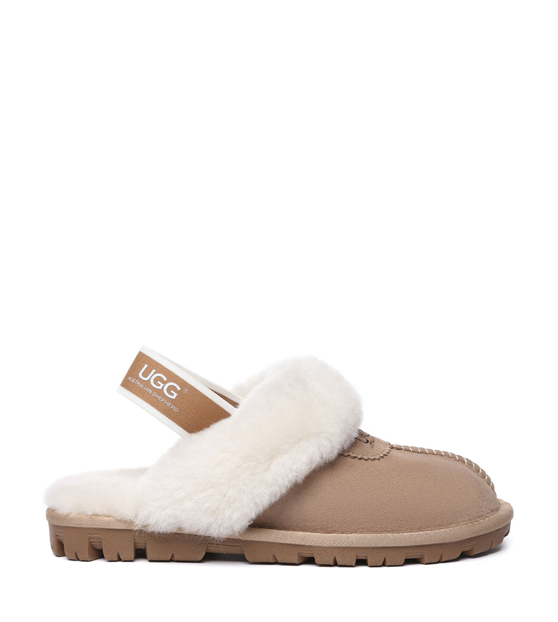 Australian Shepherd UGG Waffle Plus Slingback Slippers - AS2042-Slingback Slippers-PEROZ Accessories