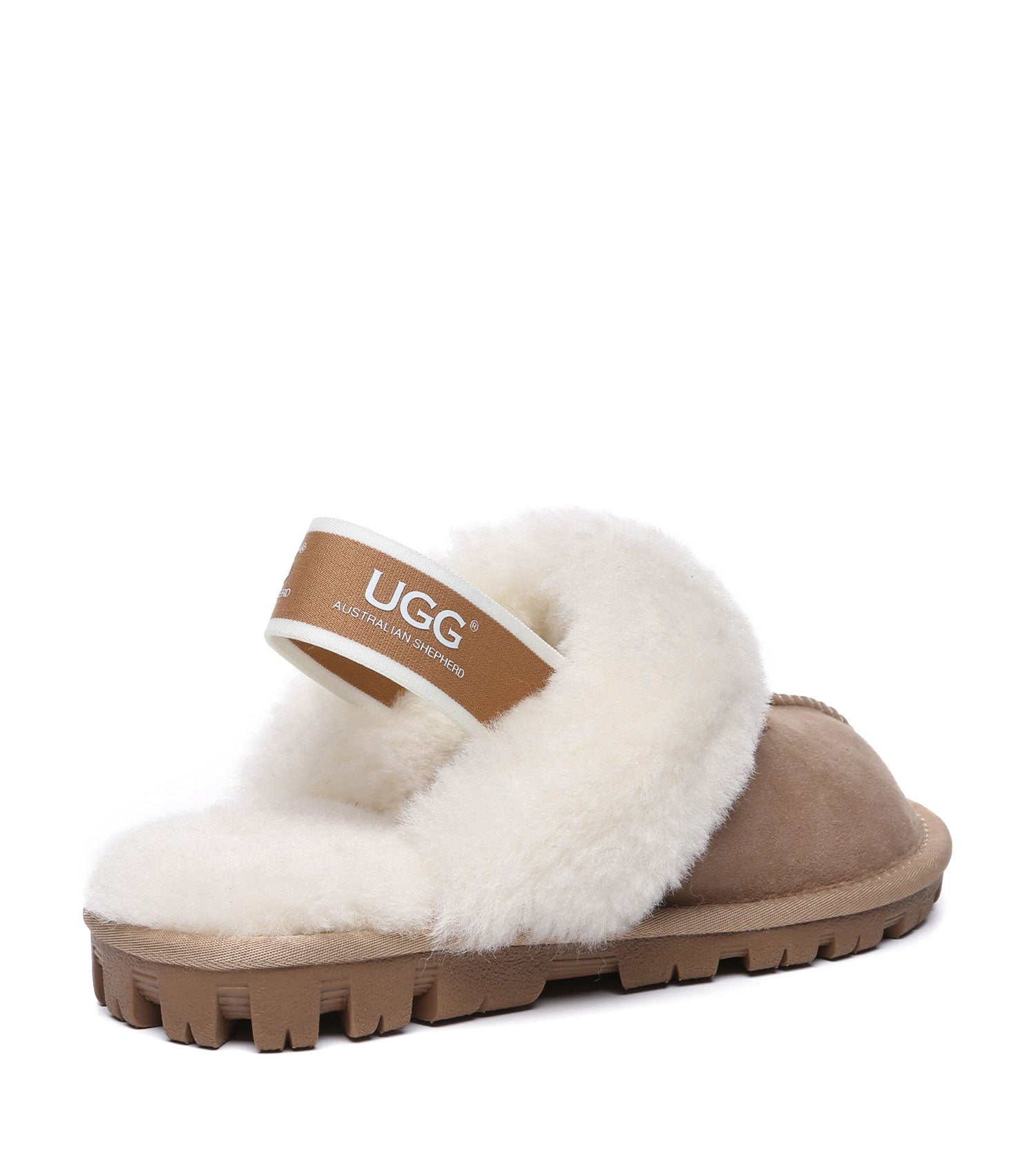 Australian Shepherd UGG Waffle Plus Slingback Slippers - AS2042-Slingback Slippers-PEROZ Accessories