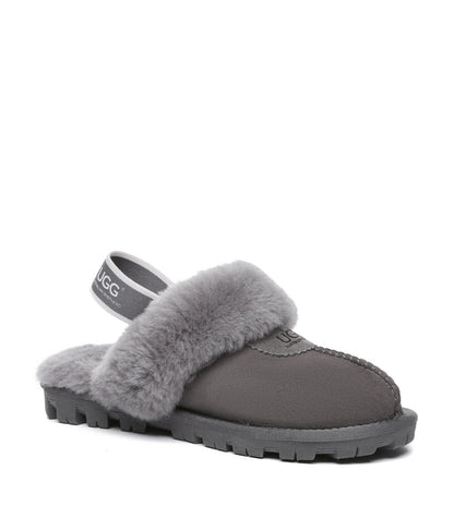 Australian Shepherd UGG Waffle Plus Slingback Slippers - AS2042-Slingback Slippers-PEROZ Accessories