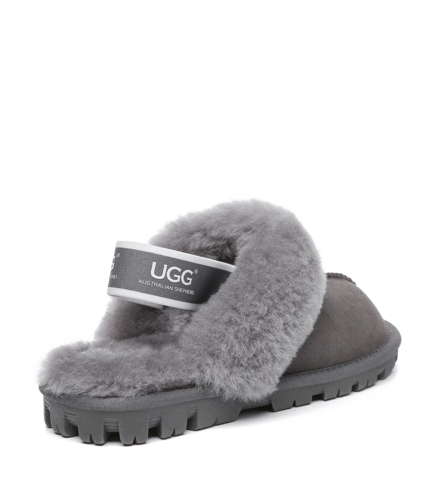 Australian Shepherd UGG Waffle Plus Slingback Slippers - AS2042-Slingback Slippers-PEROZ Accessories