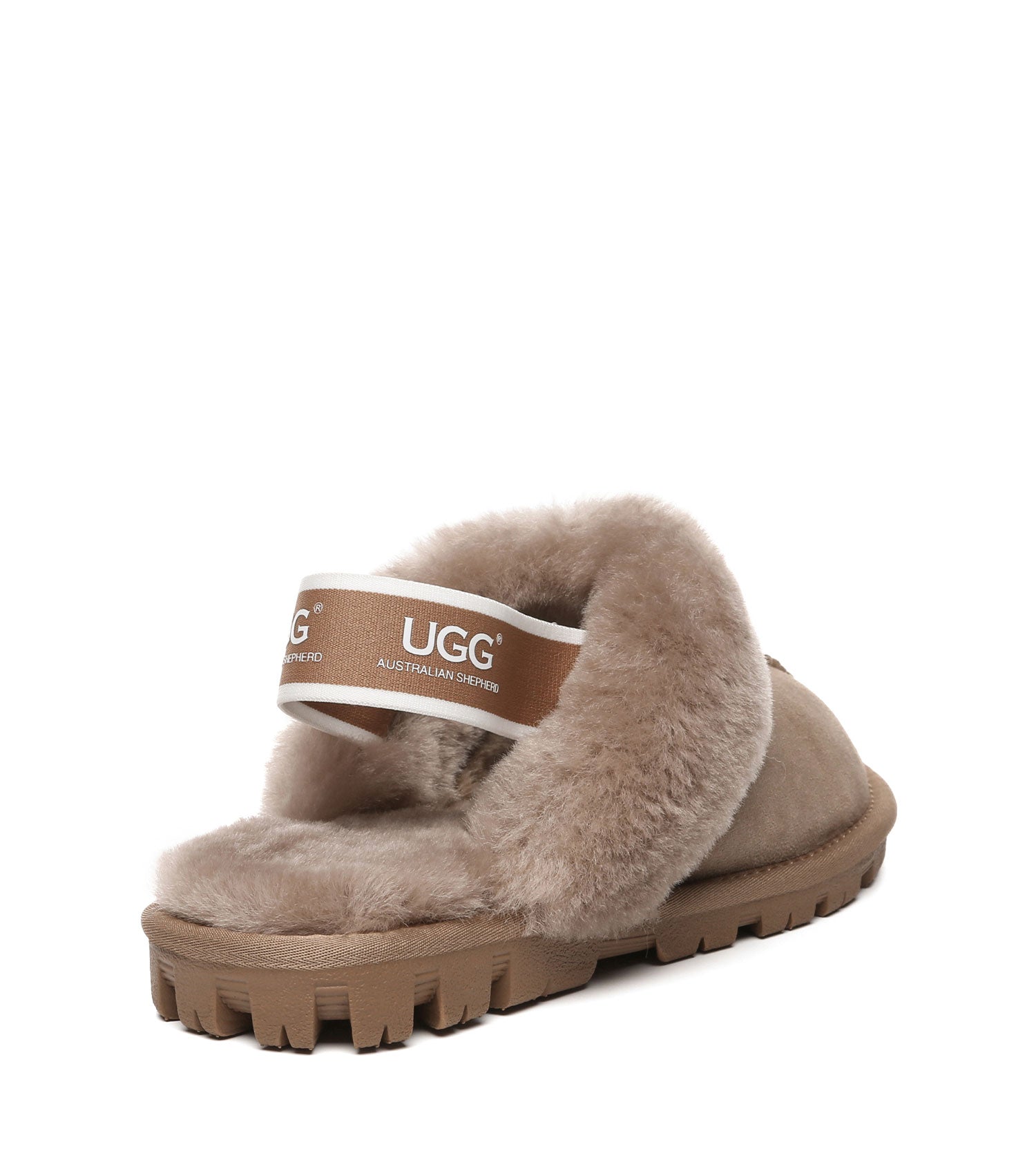 Australian Shepherd UGG Waffle Plus Slingback Slippers - AS2042-Slingback Slippers-PEROZ Accessories