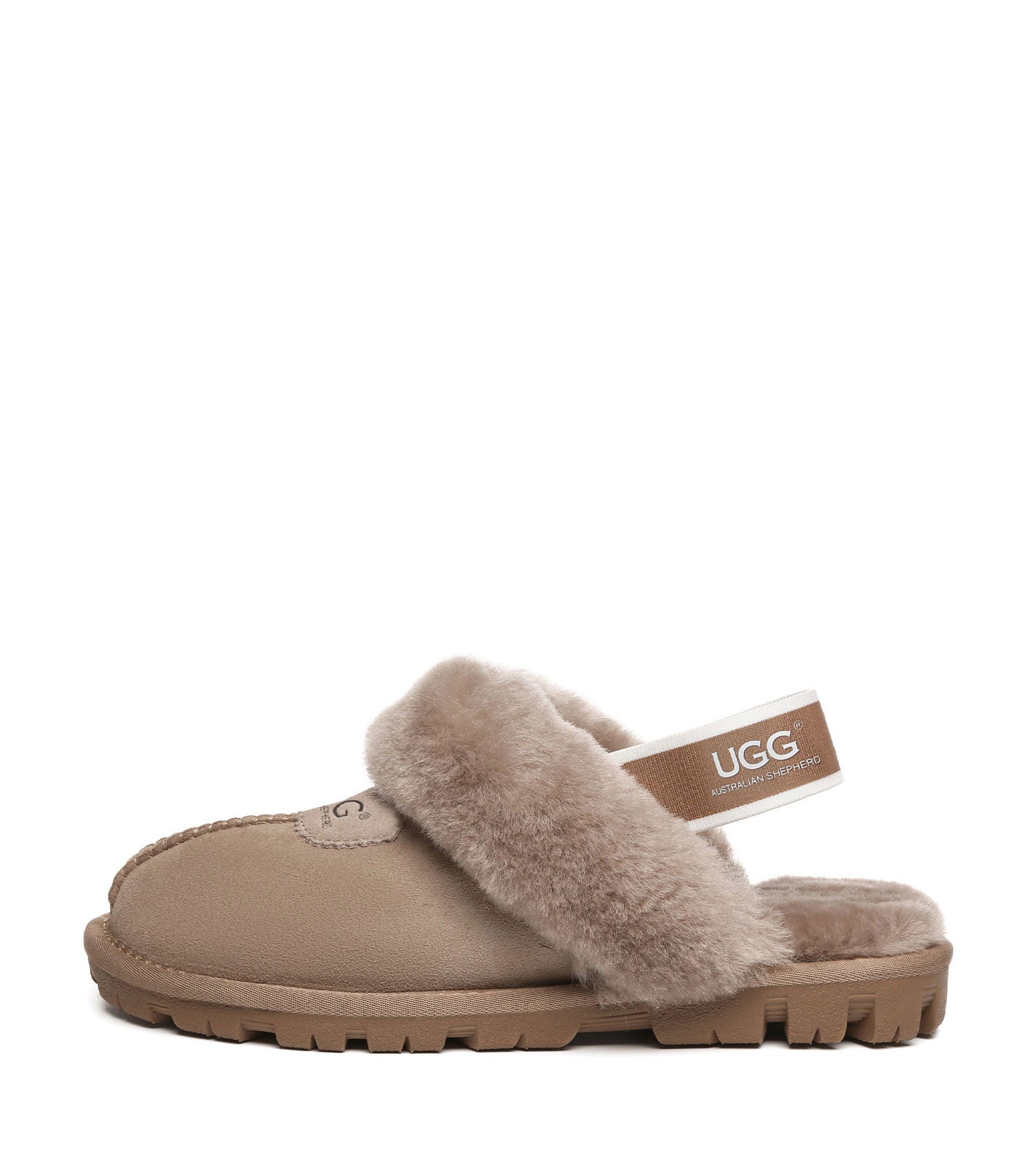 Australian Shepherd UGG Waffle Plus Slingback Slippers - AS2042-Slingback Slippers-PEROZ Accessories