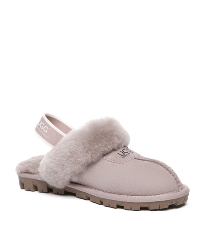 Australian Shepherd UGG Waffle Plus Slingback Slippers - AS2042-Slingback Slippers-PEROZ Accessories