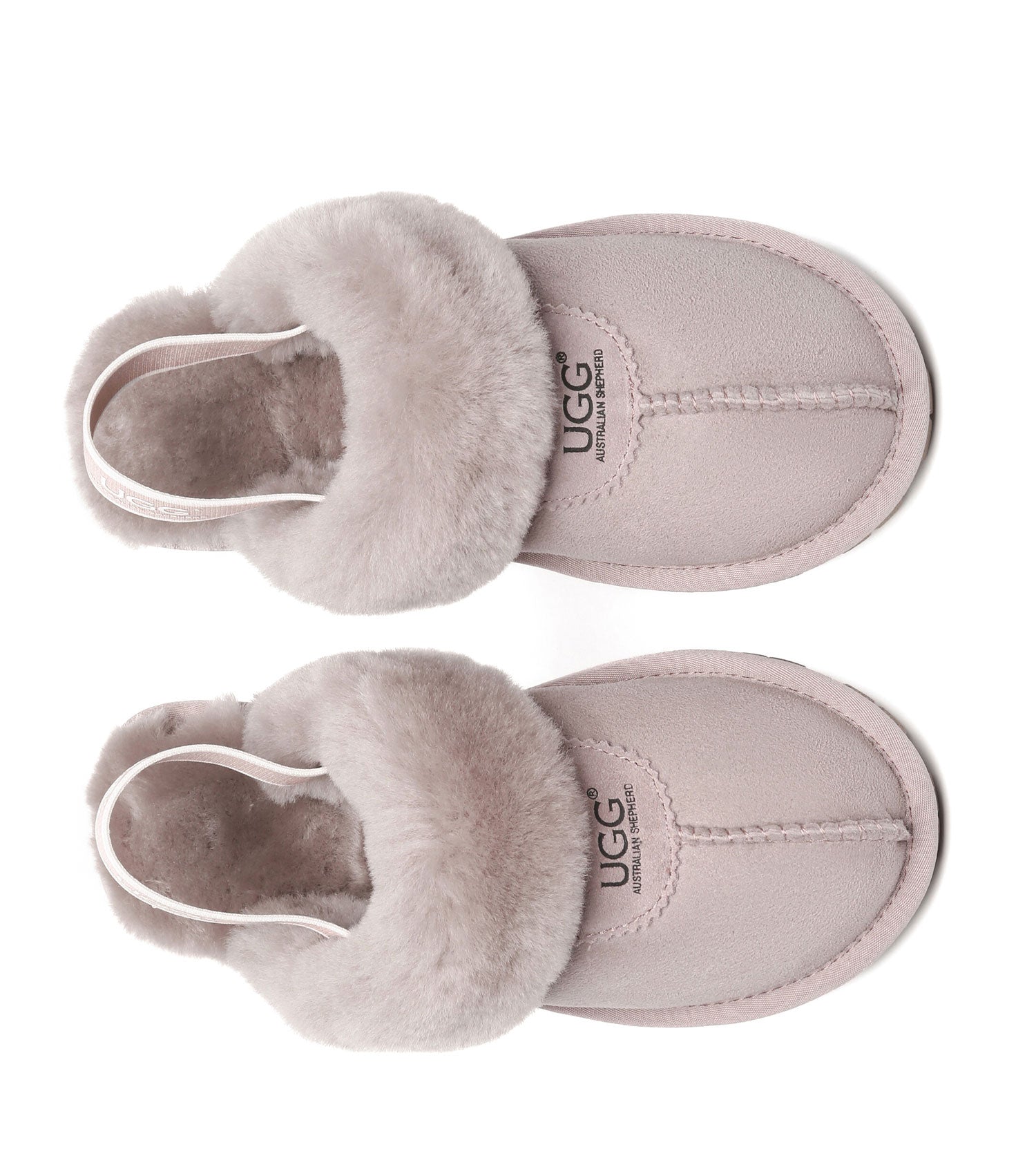 Australian Shepherd UGG Waffle Plus Slingback Slippers - AS2042-Slingback Slippers-PEROZ Accessories