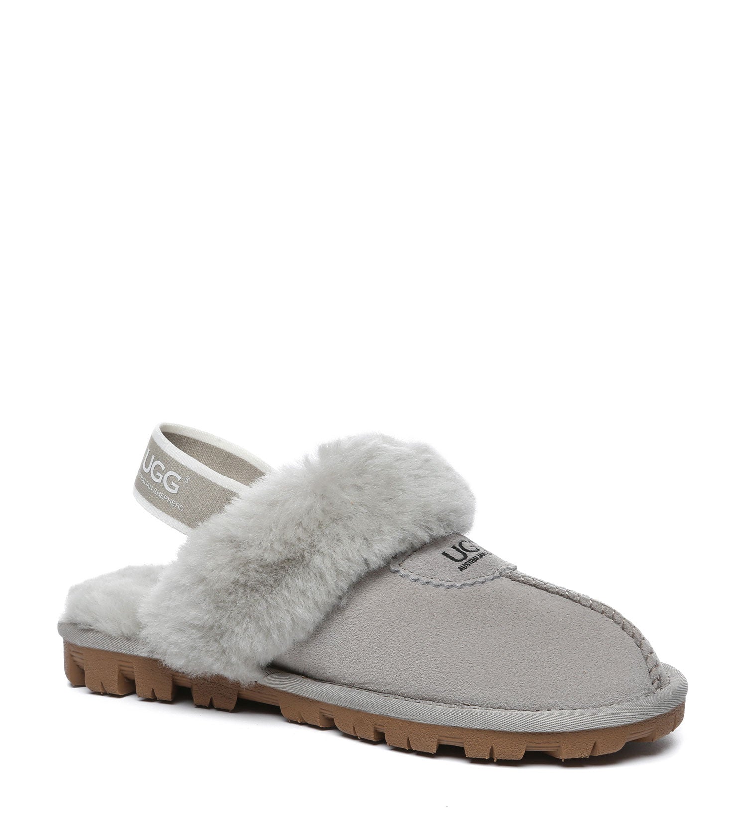 Australian Shepherd UGG Waffle Plus Slingback Slippers - AS2042-Slingback Slippers-PEROZ Accessories