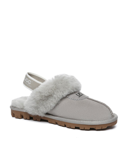 Australian Shepherd UGG Waffle Plus Slingback Slippers - AS2042-Slingback Slippers-PEROZ Accessories