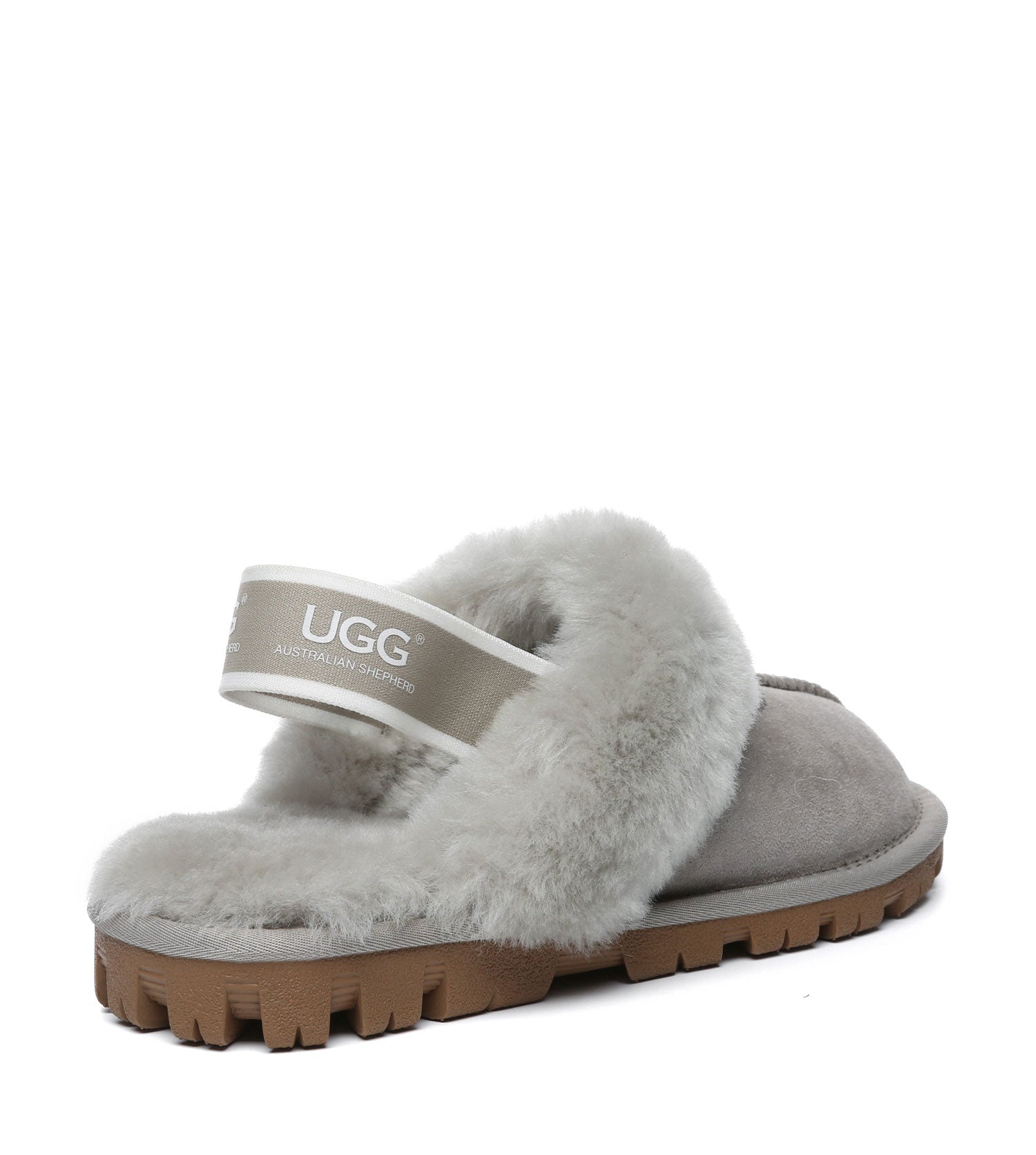 Australian Shepherd UGG Waffle Plus Slingback Slippers - AS2042-Slingback Slippers-PEROZ Accessories