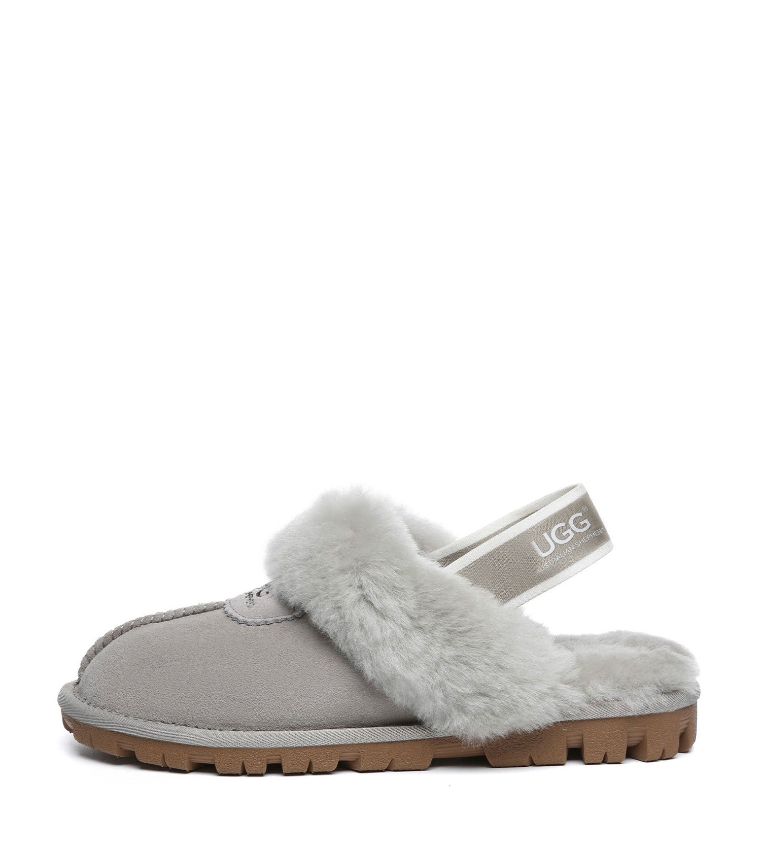 Australian Shepherd UGG Waffle Plus Slingback Slippers - AS2042-Slingback Slippers-PEROZ Accessories
