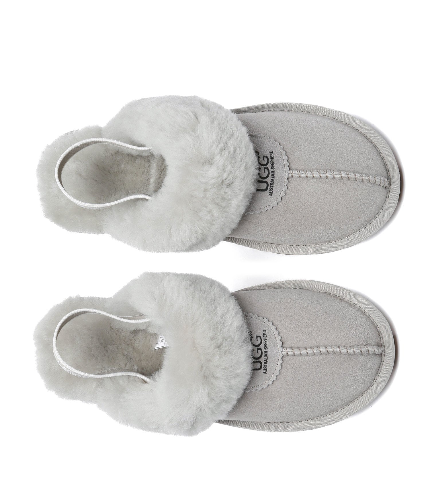 Australian Shepherd UGG Waffle Plus Slingback Slippers - AS2042-Slingback Slippers-PEROZ Accessories