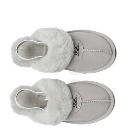 Australian Shepherd UGG Waffle Plus Slingback Slippers - AS2042-Slingback Slippers-PEROZ Accessories