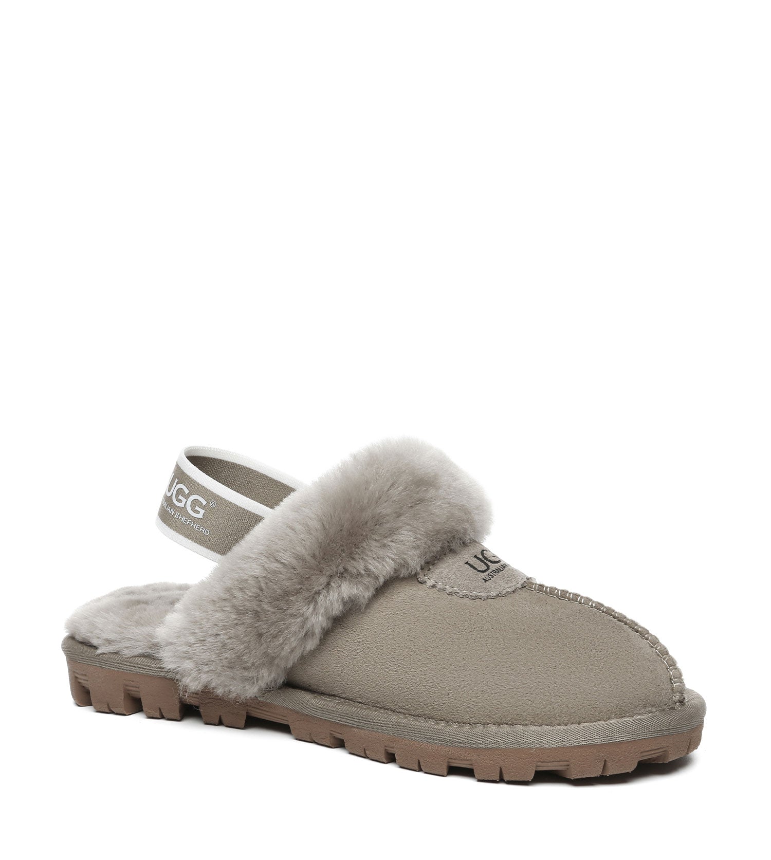 Australian Shepherd UGG Waffle Plus Slingback Slippers - AS2042-Slingback Slippers-PEROZ Accessories
