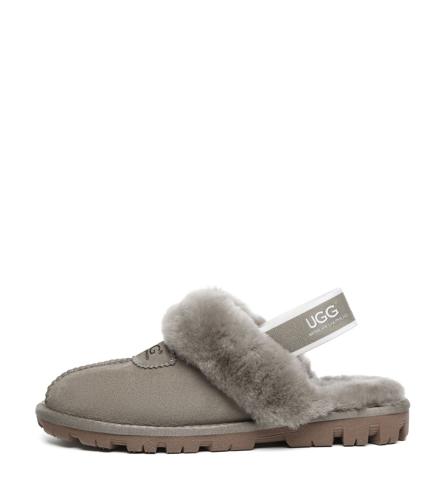Australian Shepherd UGG Waffle Plus Slingback Slippers - AS2042-Slingback Slippers-PEROZ Accessories