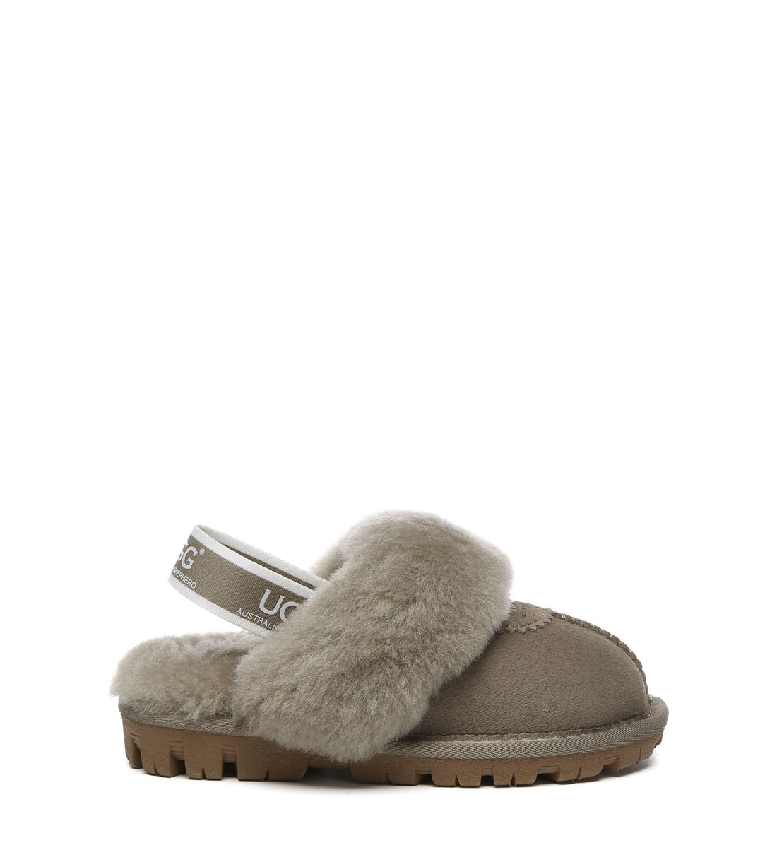 Australian Shepherd UGG Kids Waffle Plus Slingback Slippers - AS2043K-Slingback Slippers-PEROZ Accessories