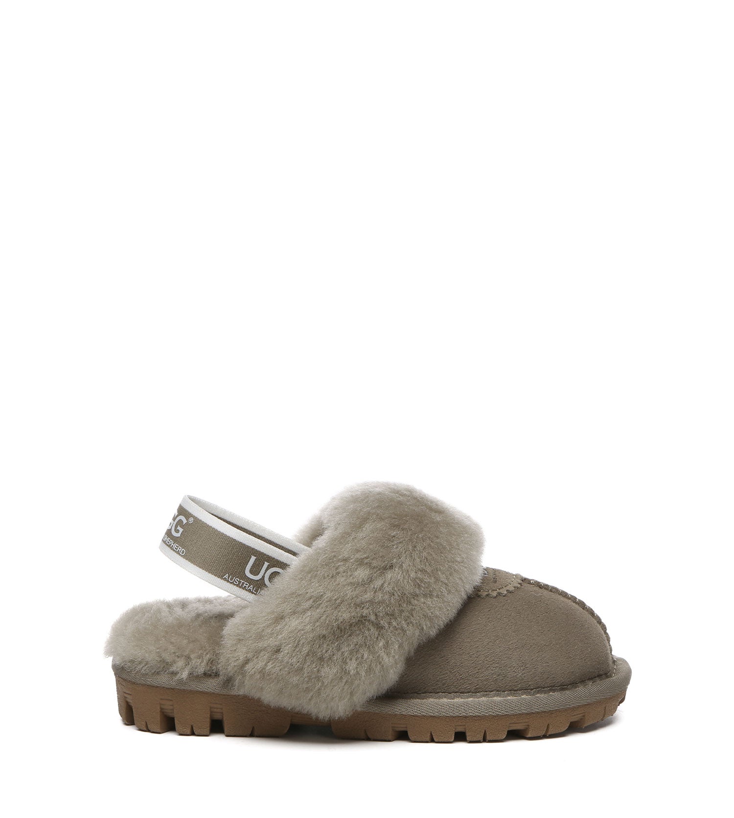 Australian Shepherd UGG Kids Waffle Plus Slingback Slippers - AS2043K-Slingback Slippers-PEROZ Accessories