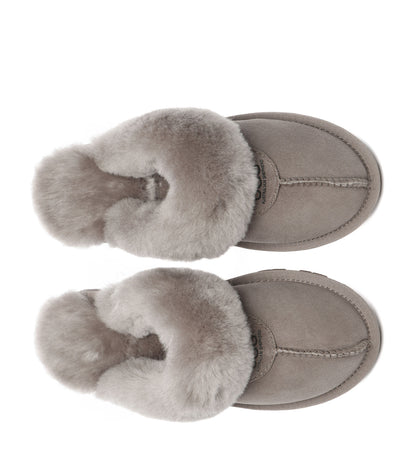 Australian Shepherd UGG Coquette Slipper House Shoes - AS2045-House Shoes-PEROZ Accessories