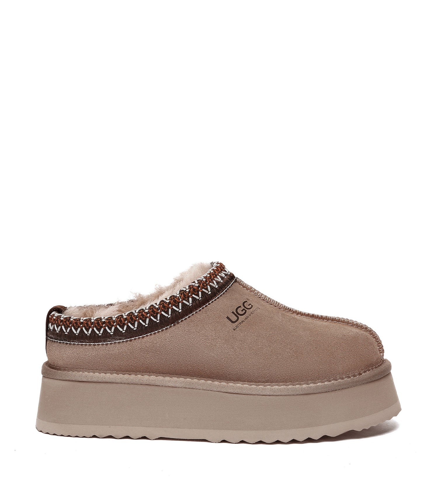 Australian Shepherd Ventus Platform Unisex Slippers - AS2053-Slippers-PEROZ Accessories
