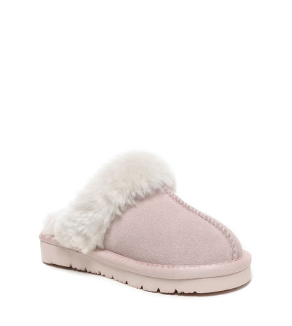 Australian Shepherd Kids Muffin Slippers - AS2055K-Slippers-PEROZ Accessories