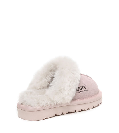 Australian Shepherd Kids Muffin Slippers - AS2055K-Slippers-PEROZ Accessories