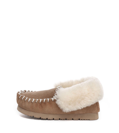 Australian Shepherd Kids Popo Moccasins - AS2058K-Moccasins-PEROZ Accessories