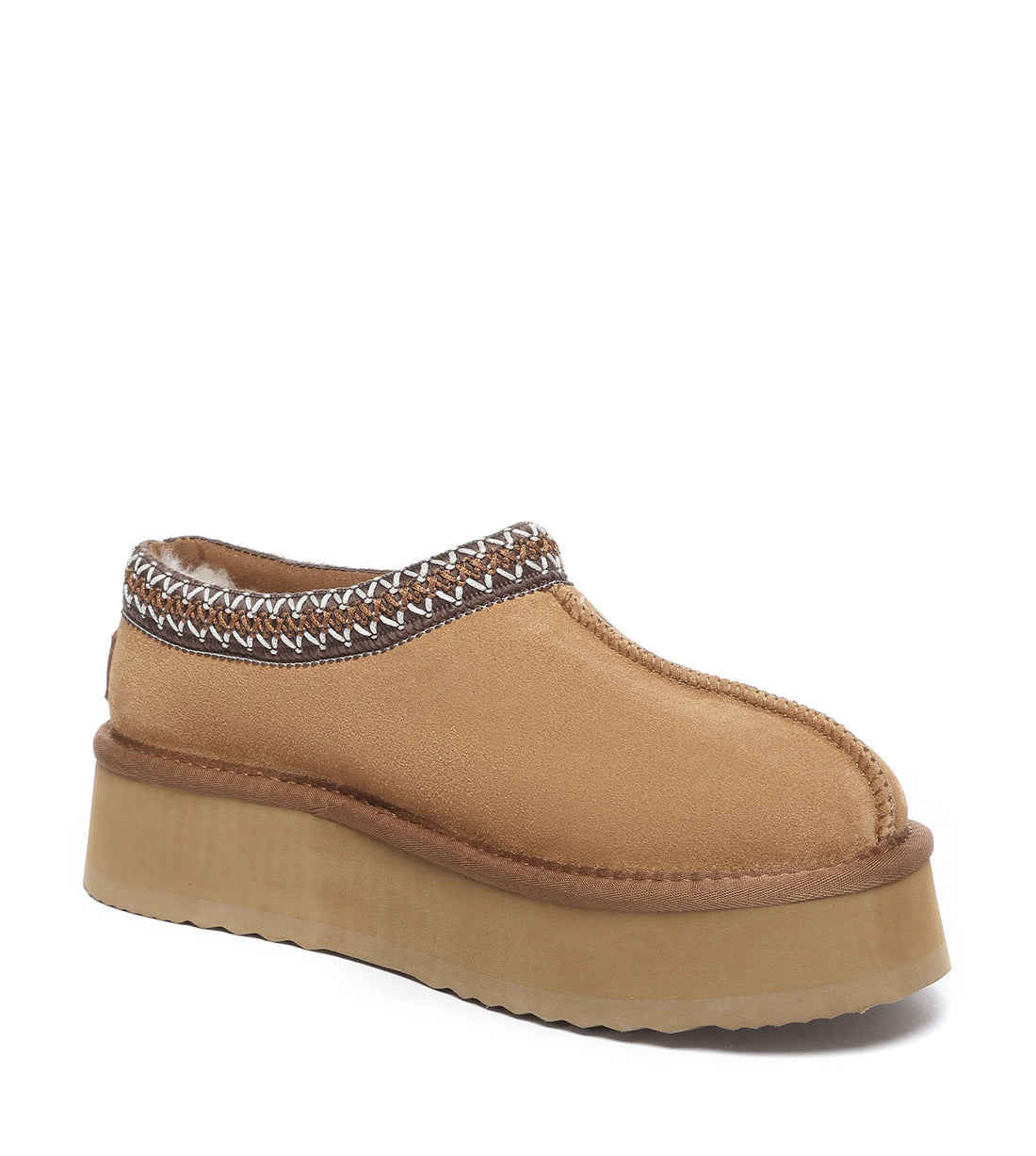 Australian Shepherd Hippie Platform | House Shoes AS2062-Slippers-PEROZ Accessories