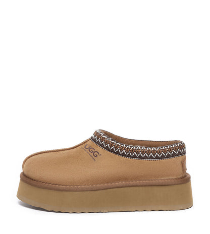 Australian Shepherd Hippie Platform | House Shoes AS2062-Slippers-PEROZ Accessories