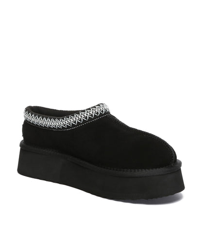Australian Shepherd Hippie Platform | House Shoes AS2062-Slippers-PEROZ Accessories