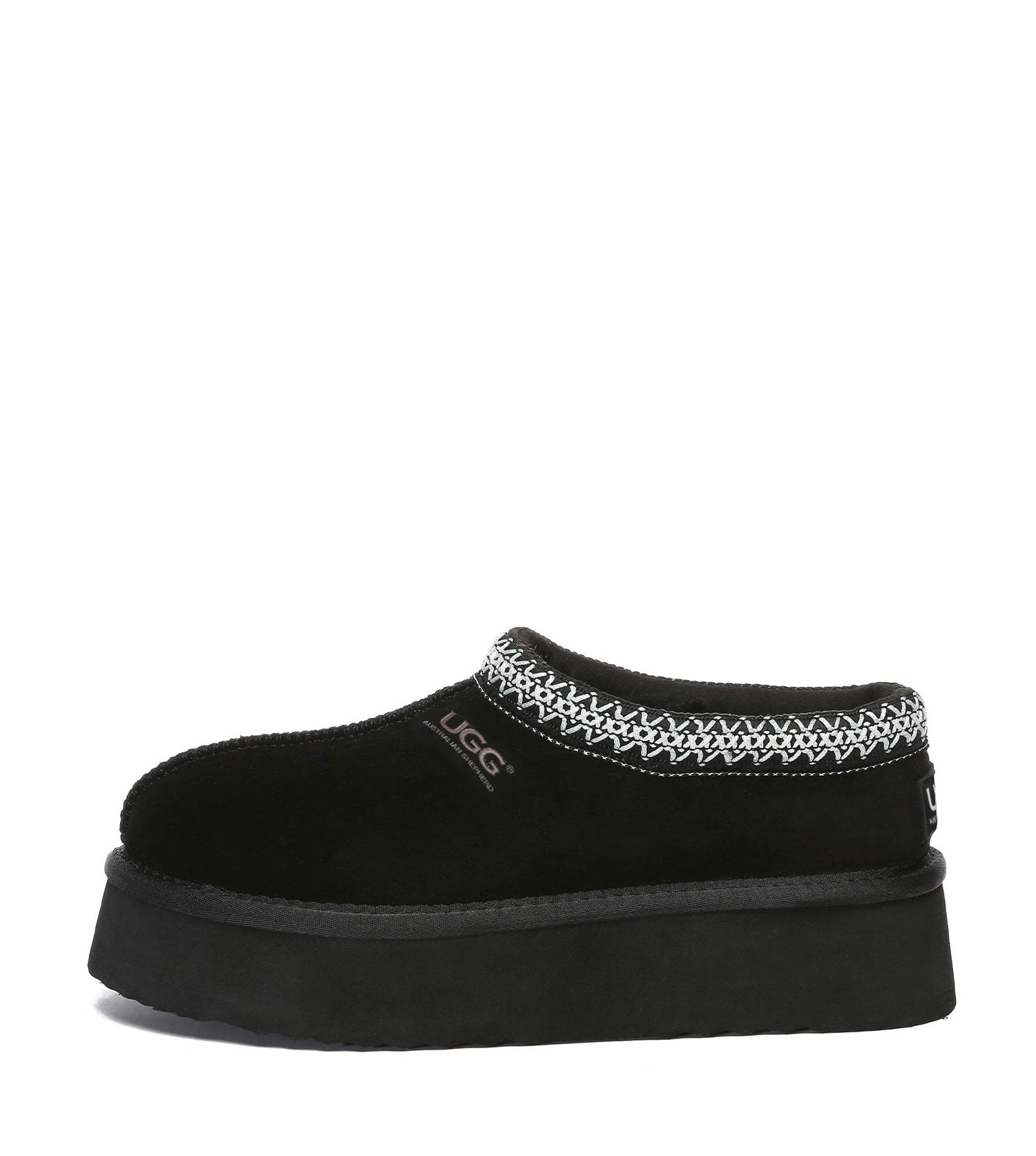 Australian Shepherd Hippie Platform | House Shoes AS2062-Slippers-PEROZ Accessories