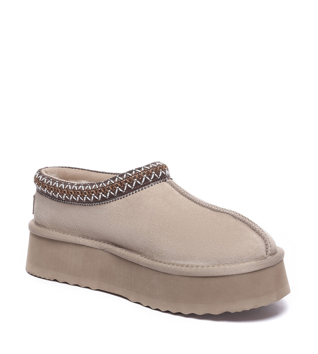 Australian Shepherd Hippie Platform | House Shoes AS2062-Slippers-PEROZ Accessories