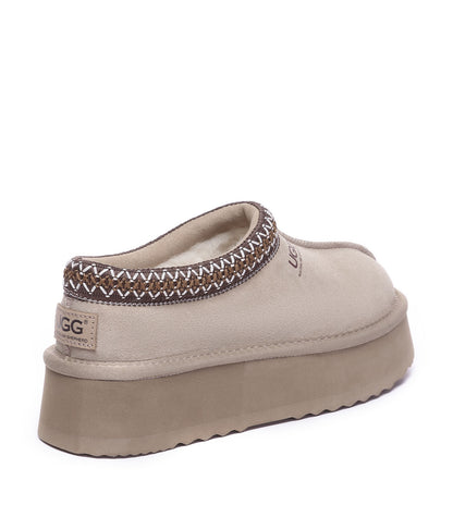 Australian Shepherd Hippie Platform | House Shoes AS2062-Slippers-PEROZ Accessories