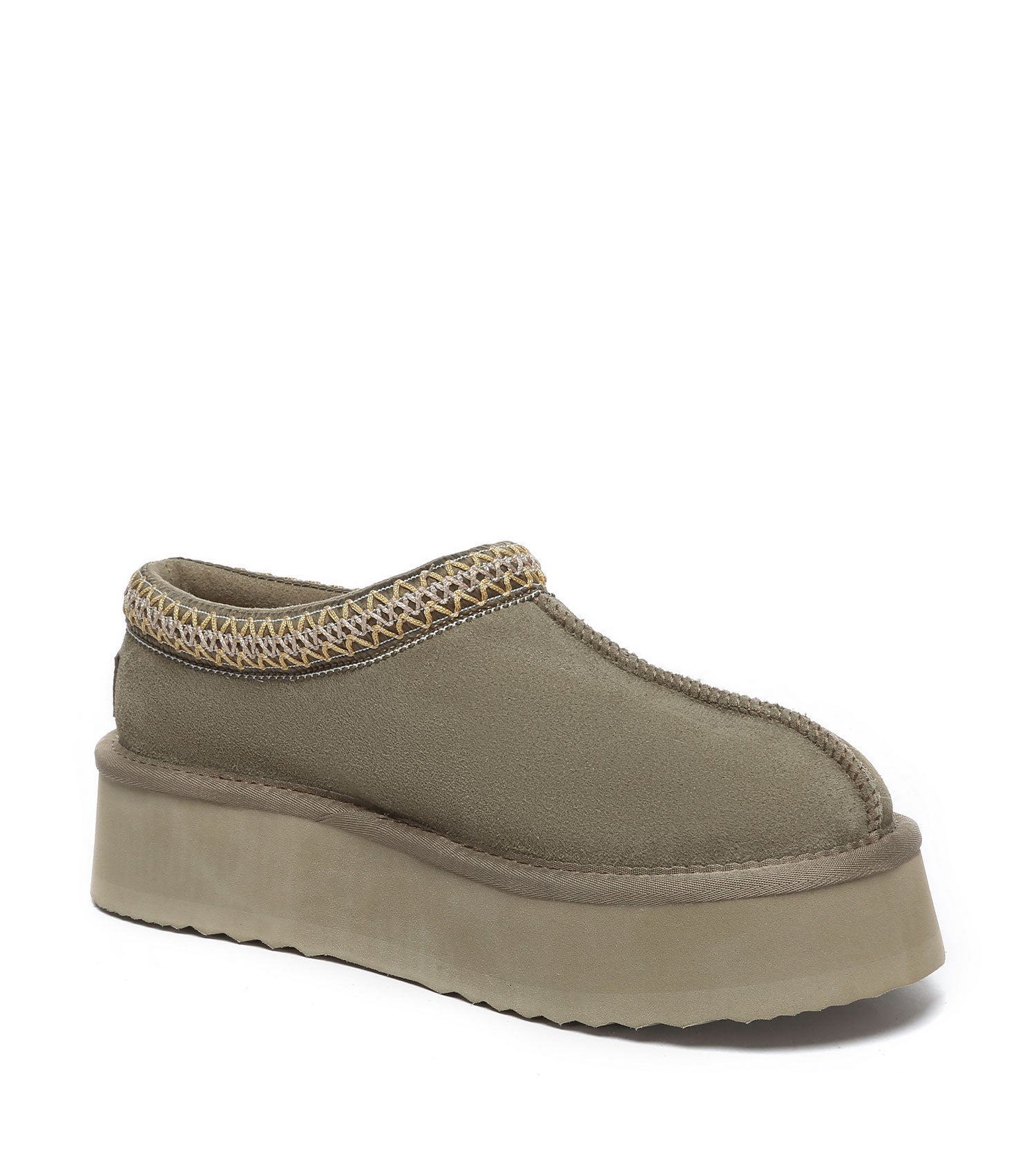 Australian Shepherd Hippie Platform | House Shoes AS2062-Slippers-PEROZ Accessories