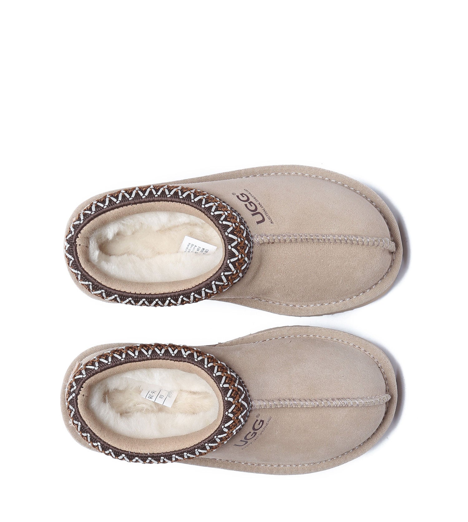Australian Shepherd UGG Hippie Kids House Shoes - AS2063K-House Shoes-PEROZ Accessories