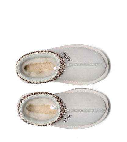 Australian Shepherd UGG Hippie Kids House Shoes - AS2063K-House Shoes-PEROZ Accessories