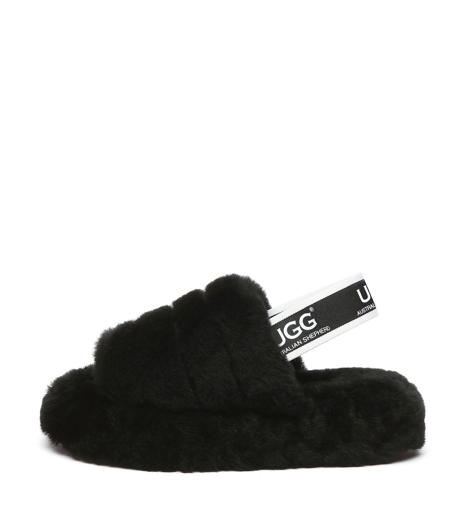 Australian Shepherd UGG Kids Puffy Slippers - AS2067K-Slippers-PEROZ Accessories