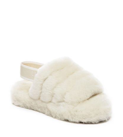 Australian Shepherd UGG Kids Puffy Slippers - AS2067K-Slippers-PEROZ Accessories