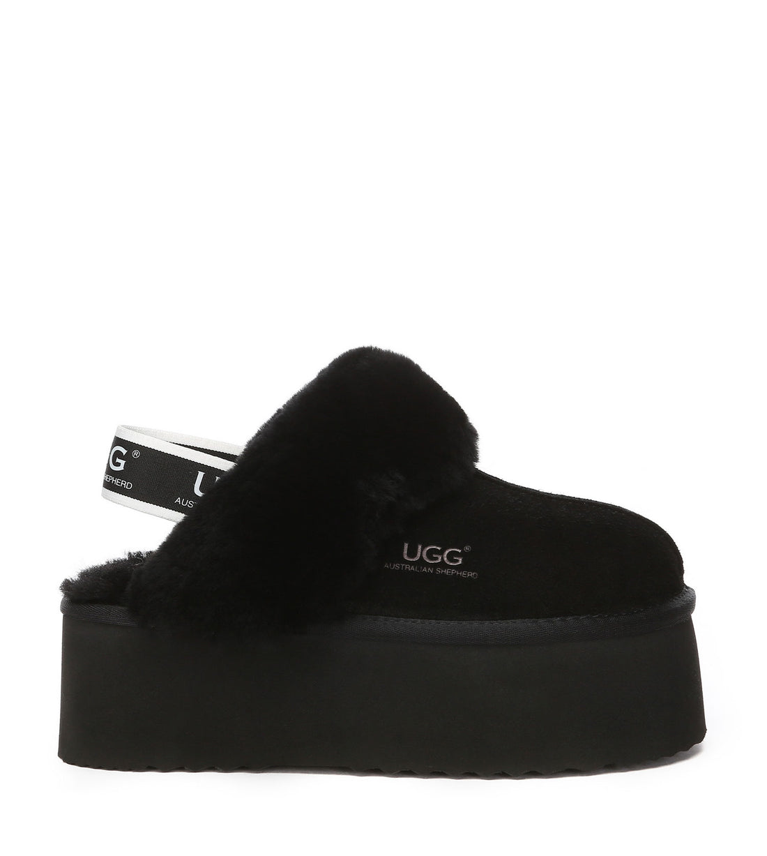 Australian Shepherd Muffin Plus Platform Slippers - AS2071 | PEROZ Accessories