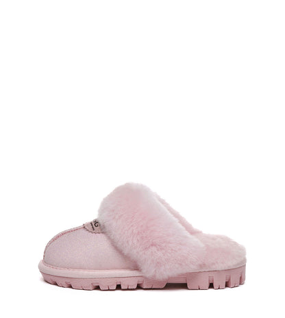 Australian Shepherd UGG Kids Shirley Slippers - AS2075K-Slippers-PEROZ Accessories