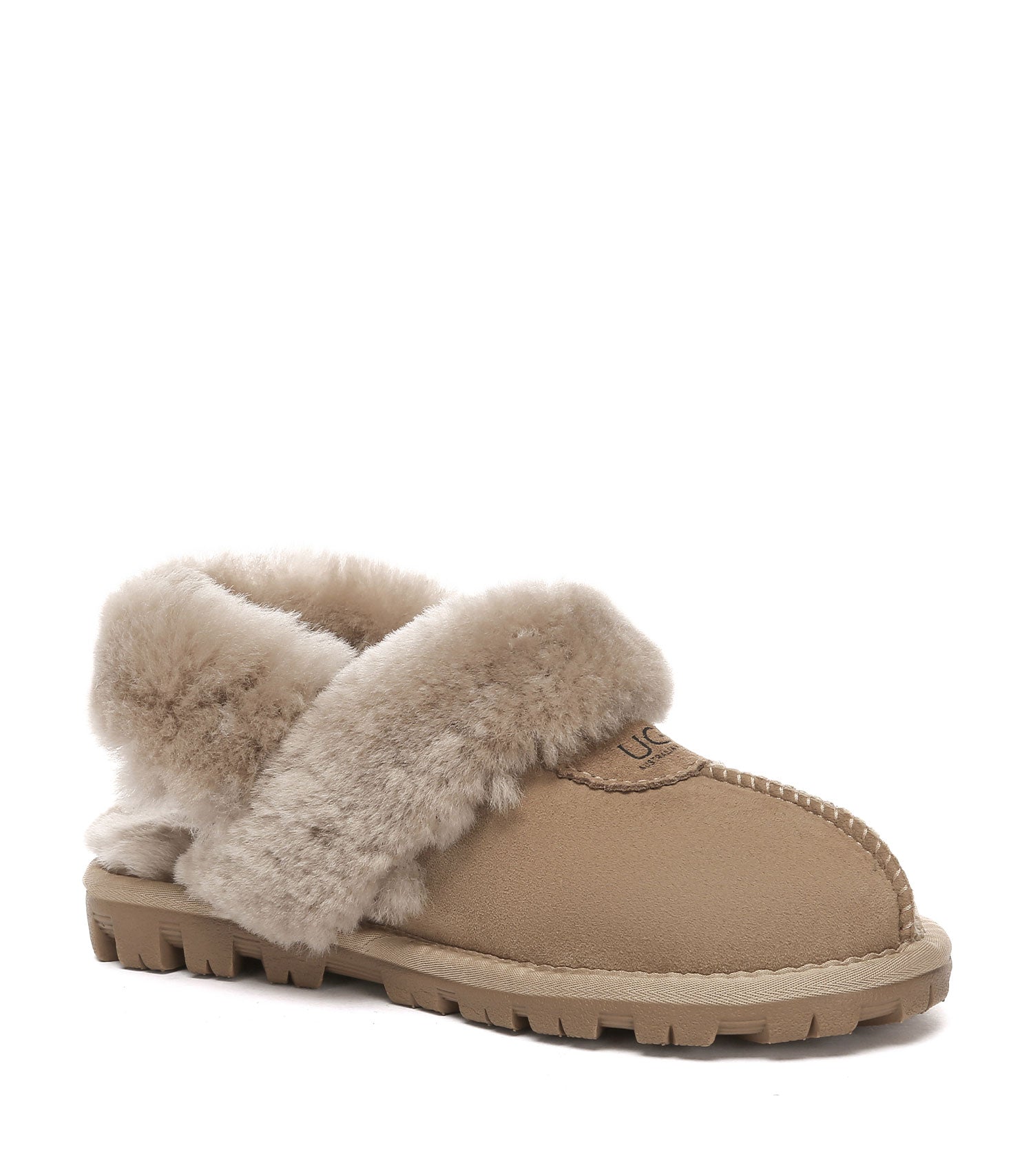 Australian Shepherd UGG Waffle Fluffy Slippers - AS2076-Slippers-PEROZ Accessories