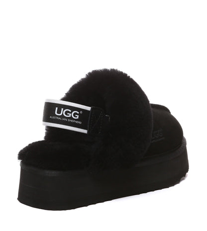 Australian Shepherd UGG Musa platform Slippers - AS2077-Slippers-PEROZ Accessories