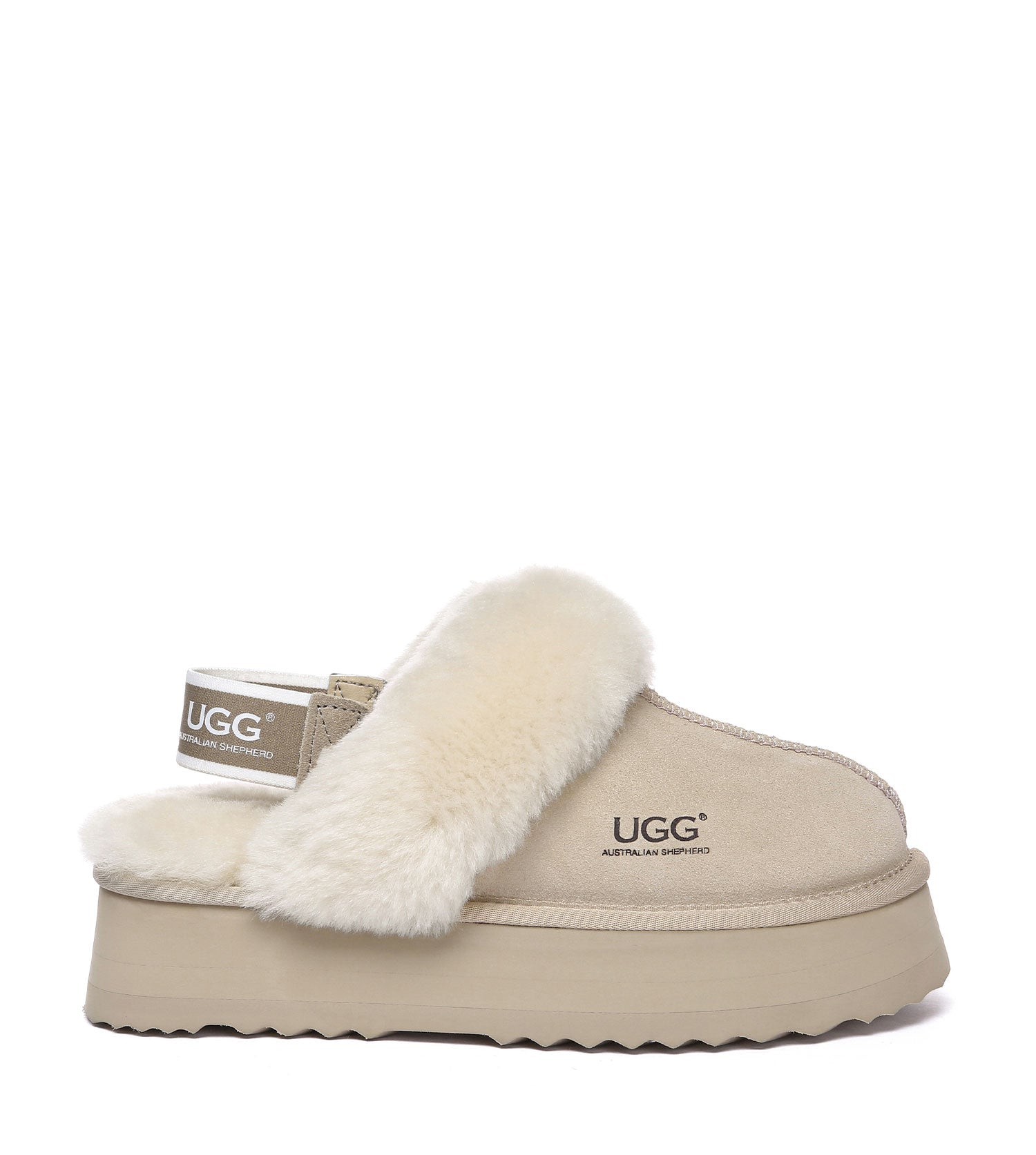 Australian Shepherd UGG Musa platform Slippers - AS2077-Slippers-PEROZ Accessories