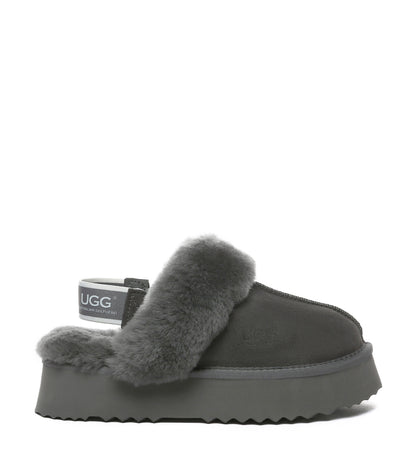 Australian Shepherd UGG Musa platform Slippers - AS2077-Slippers-PEROZ Accessories