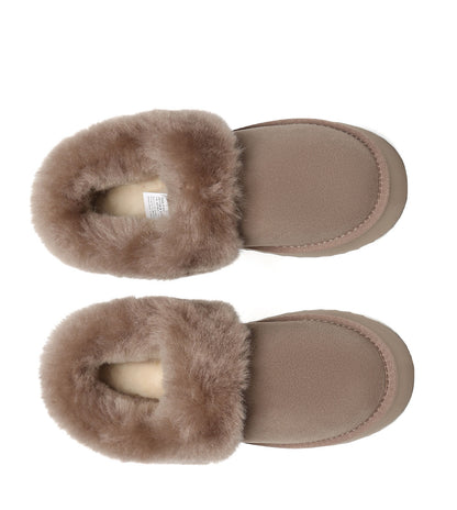 Australian Shepherd UGG Clarrie Platform Slippers - AS2081-Slippers-PEROZ Accessories